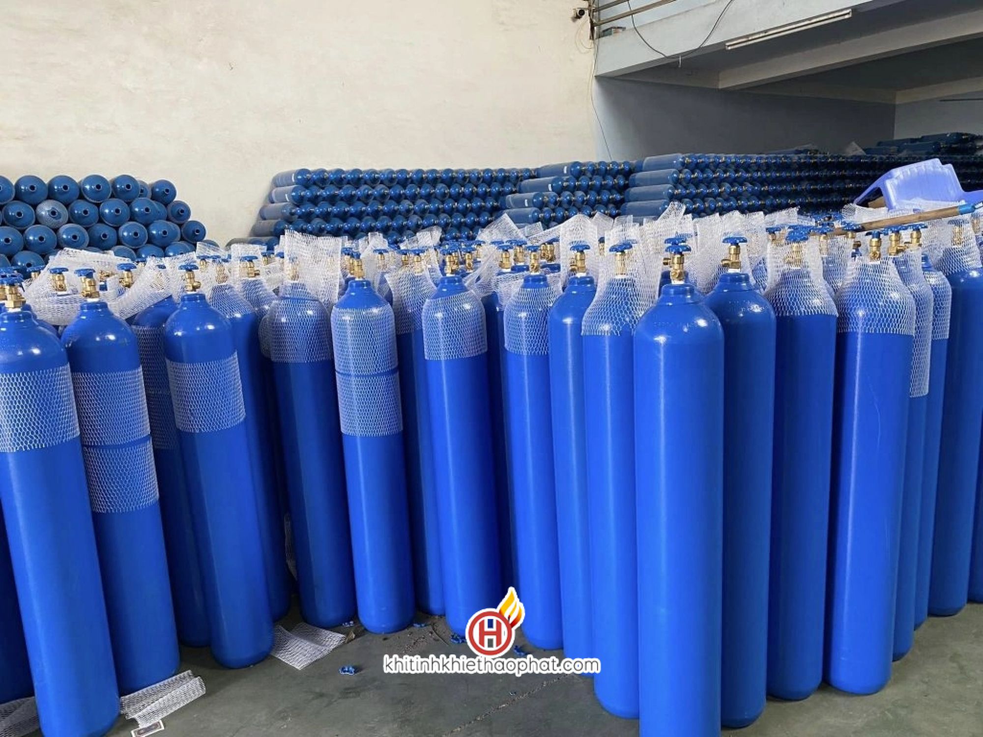 Đổi b&igrave;nh kh&iacute; oxy cho t&ocirc;m c&aacute;